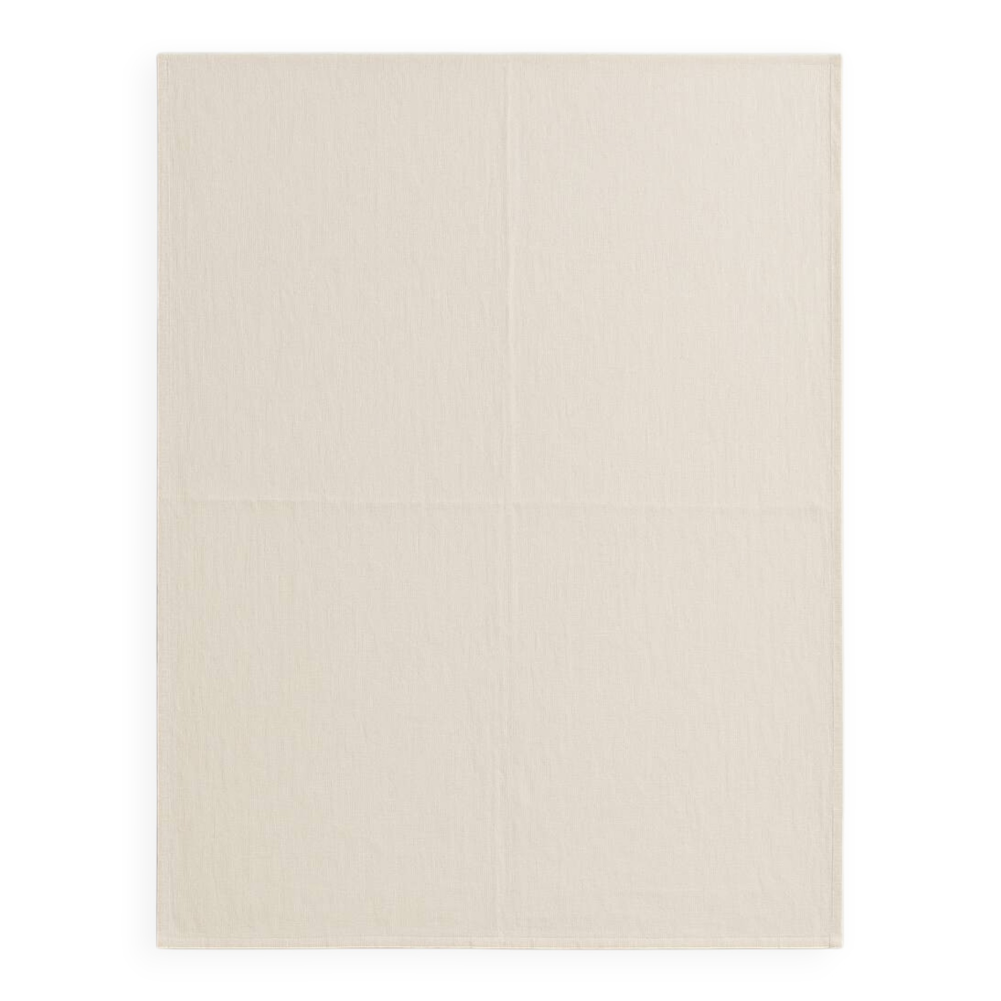 Vintage linen and cotton sheet, new in packaging