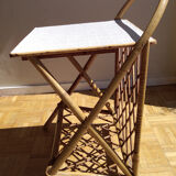 Rattan magasine rack