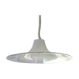 Pair of Cinea suspensions, Leucos workshop, handmade in Murano, design Giusto Toso, circa 197