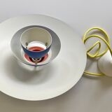 Ph 4/3 blue pendant lamp by Poul Henningsen for Louis Poulsen, Denmark