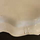 Polychrome earthenware dish signed large model