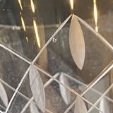 Set of 8 engraved wine glasses