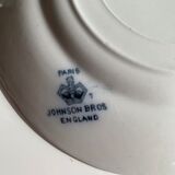 Set two plates English porcelain Johnson Bros