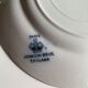 Two English porcelain plates by Johnson Bros.