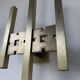 Pair of Regency brass wall lights in Italy