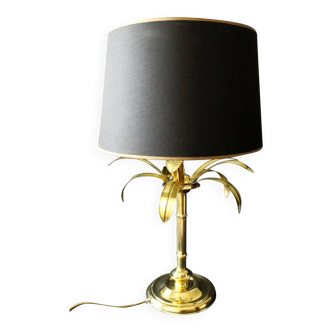 Hollywood Regency style bamboo lamp, 1960.