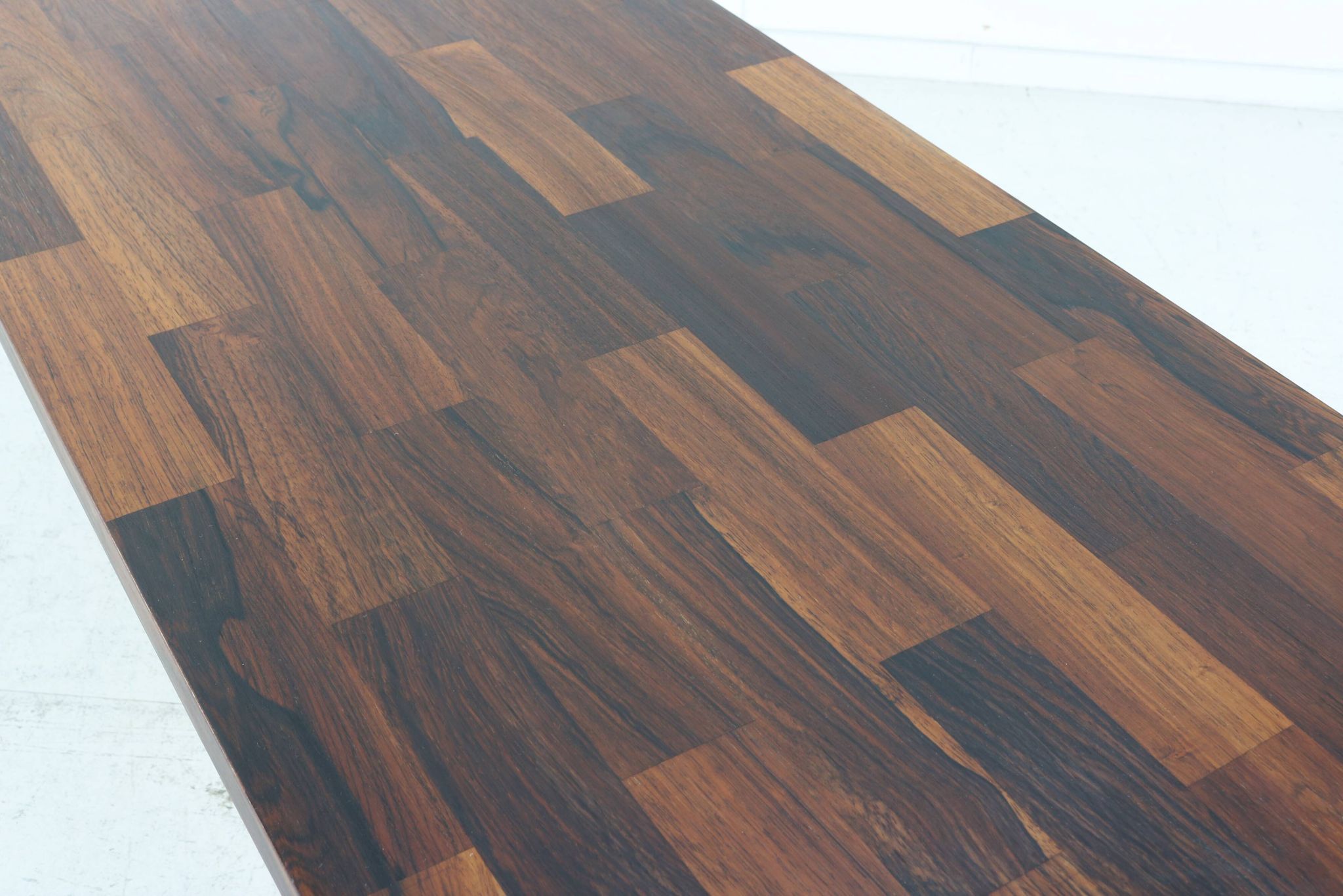 Rosewood wooden inlay table by Rudolf Glatzel for Fristho Holland