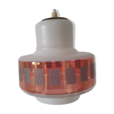Ceiling lamp in opaline 60s