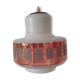 Ceiling lamp in opaline 60s