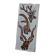 Robert Loiseleur ceramic wall plaque, 1950s-60s