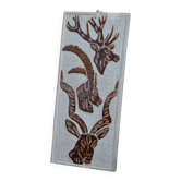 Robert Loiseleur ceramic wall plaque, 1950s-60s