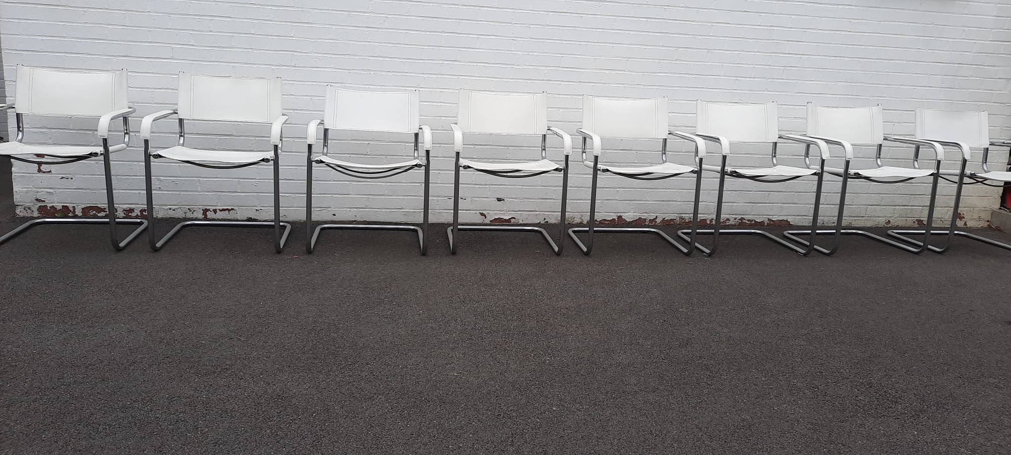 Set of 8 chairs design Matteo Grassi