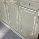 Old haberdashery counter – 4 doors, 4 drawers
