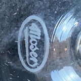 set of 6 antique cut crystal wine glasses in tulip shape from the pres