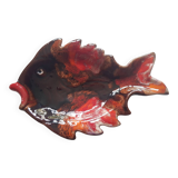 Vintage Vallauris aperitif bowl in the shape of a fish