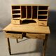 Pine stepped desk