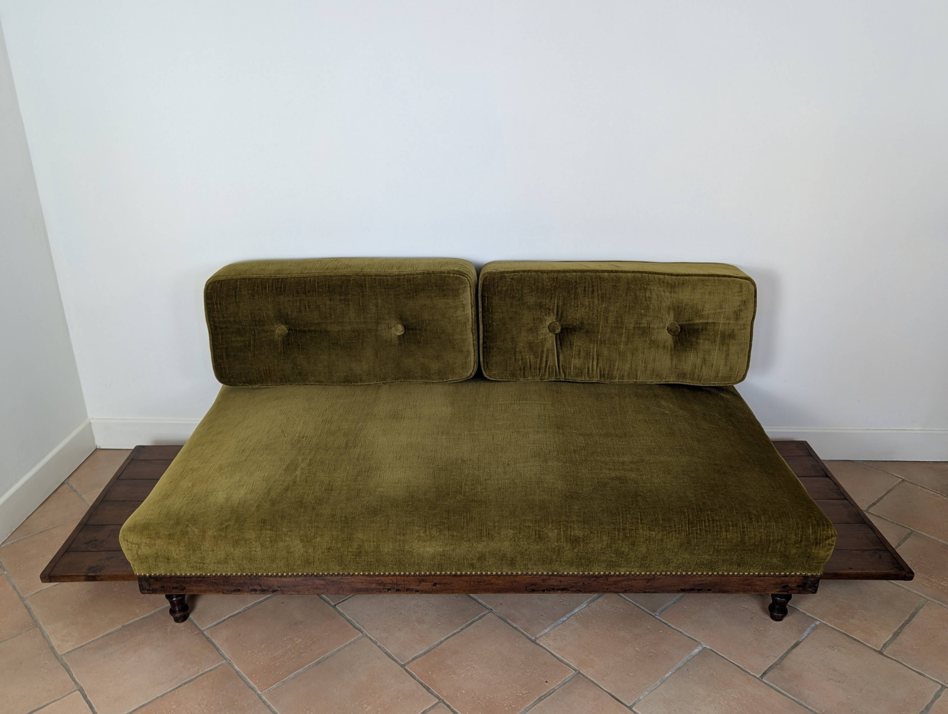 Canapé Day Bed velours