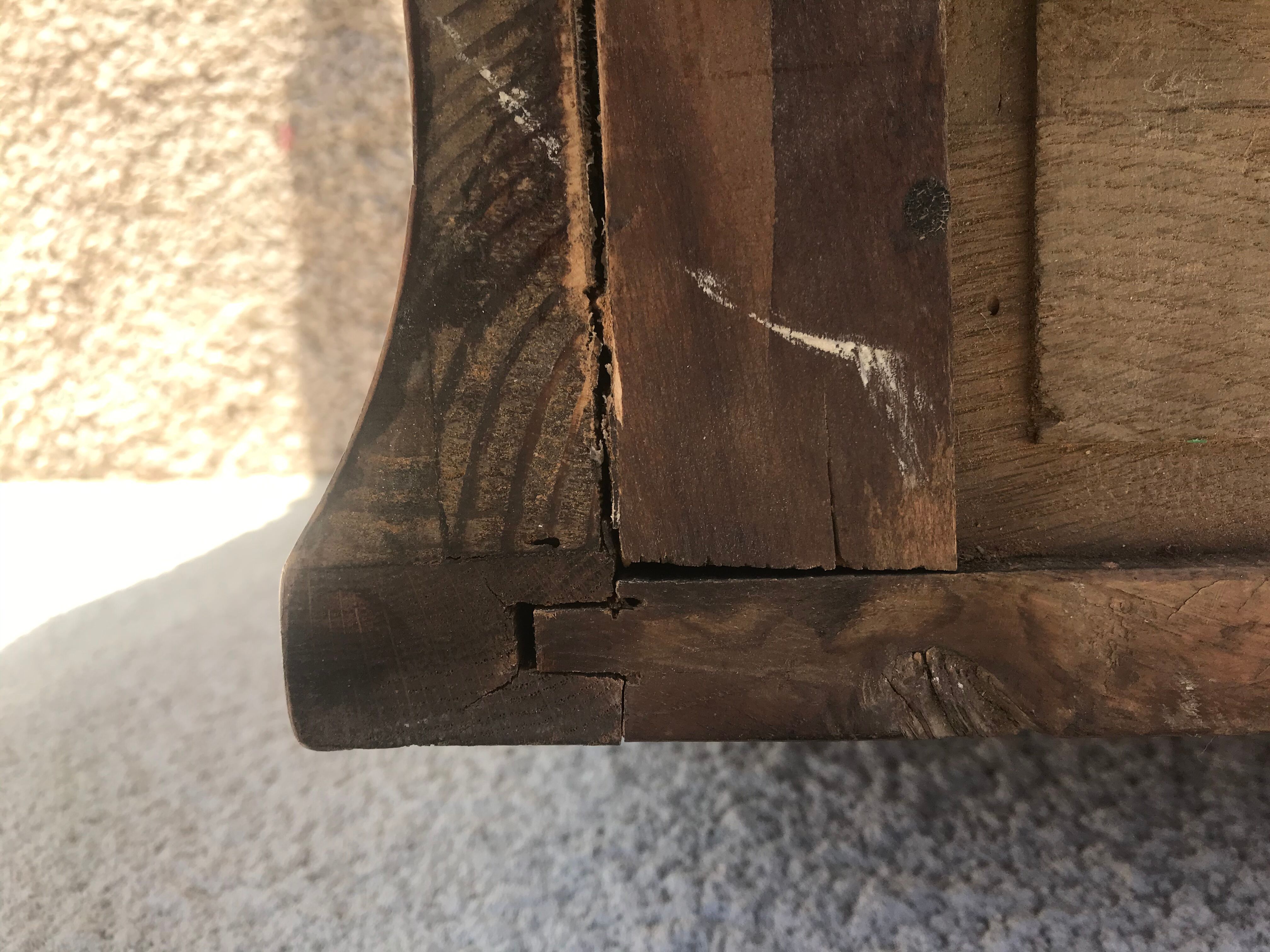 Restored 18th Transition dresser