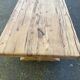 Renovated monastery dining table in solid oak from the 18th century, 200cm.