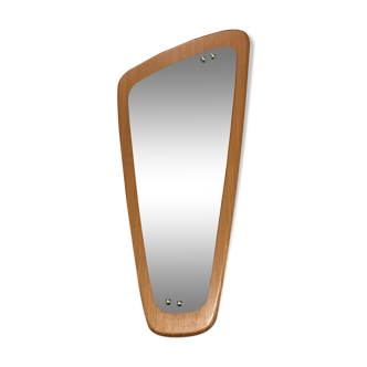 Free-form scandinavian mirror 76x36cm