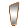 Free-form scandinavian mirror 76x36cm