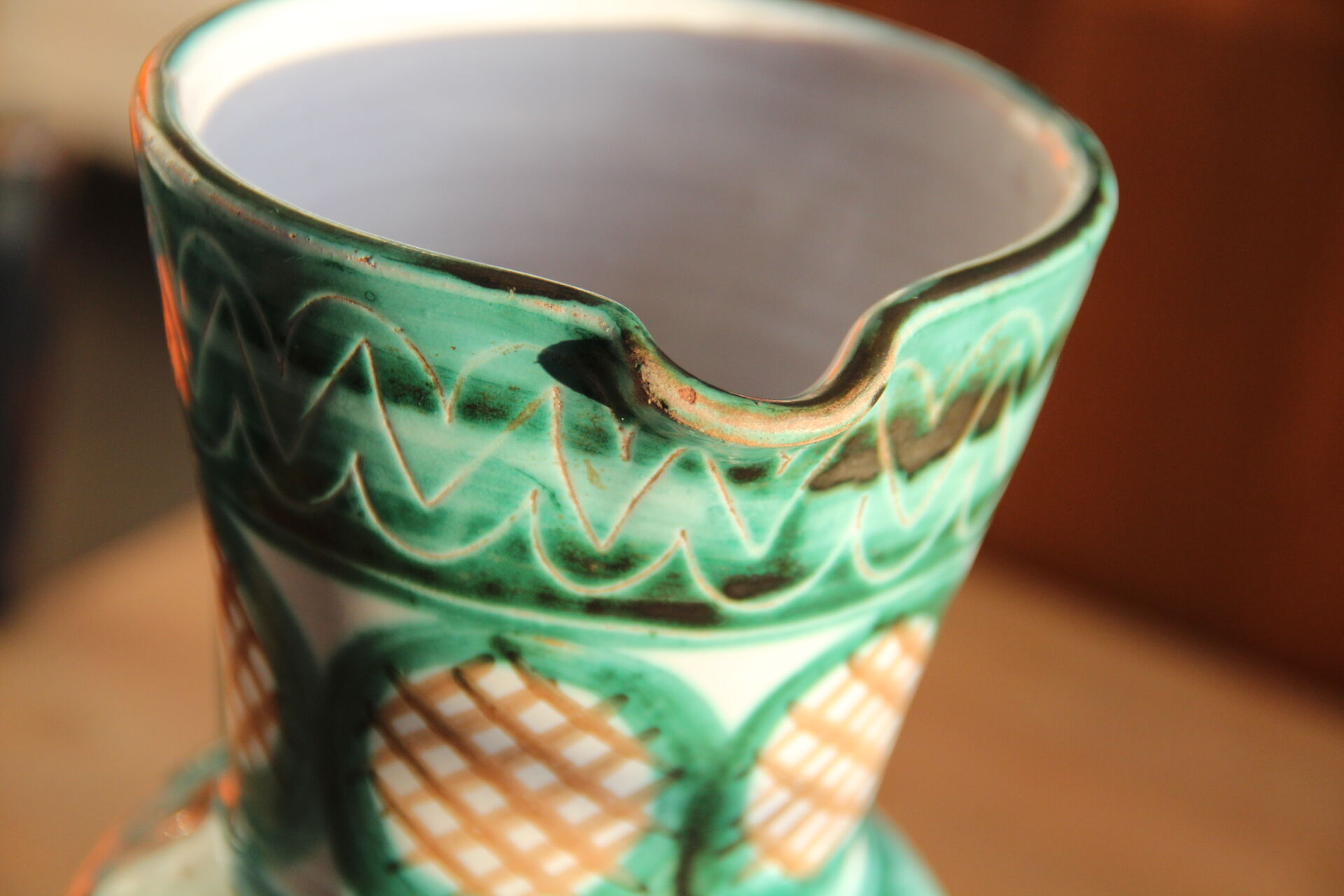 Robert Picault Vallauris ceramic pourer