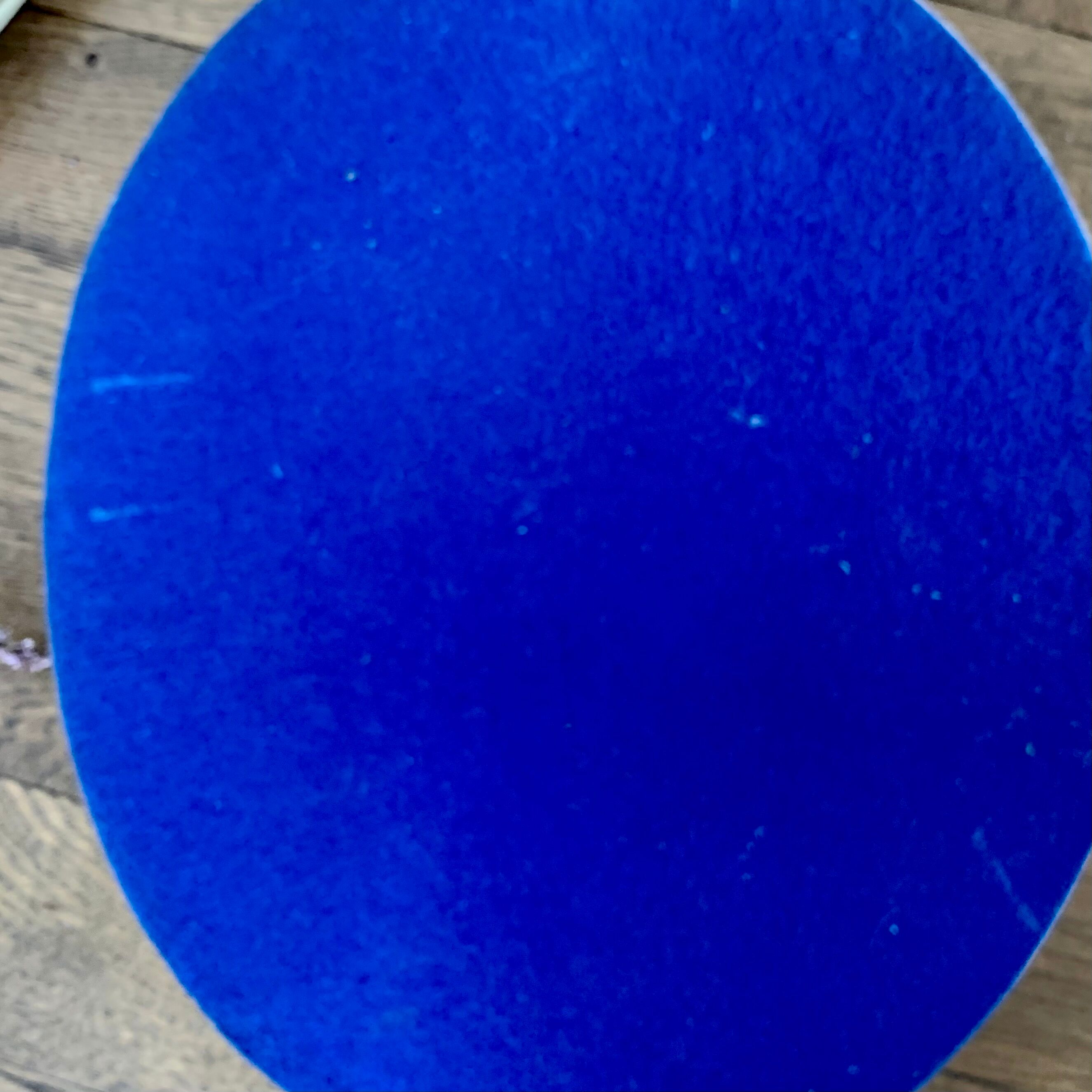 Oval gold mirror 37x27cm