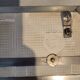 Art Deco tea towel holder, SDV, France, Sarreguemines