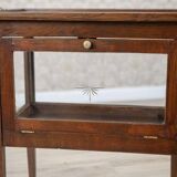 Early 20th Century Oak Tea Cabinet with Tray, 1950s