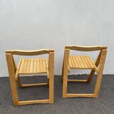 Vintage folding chairs