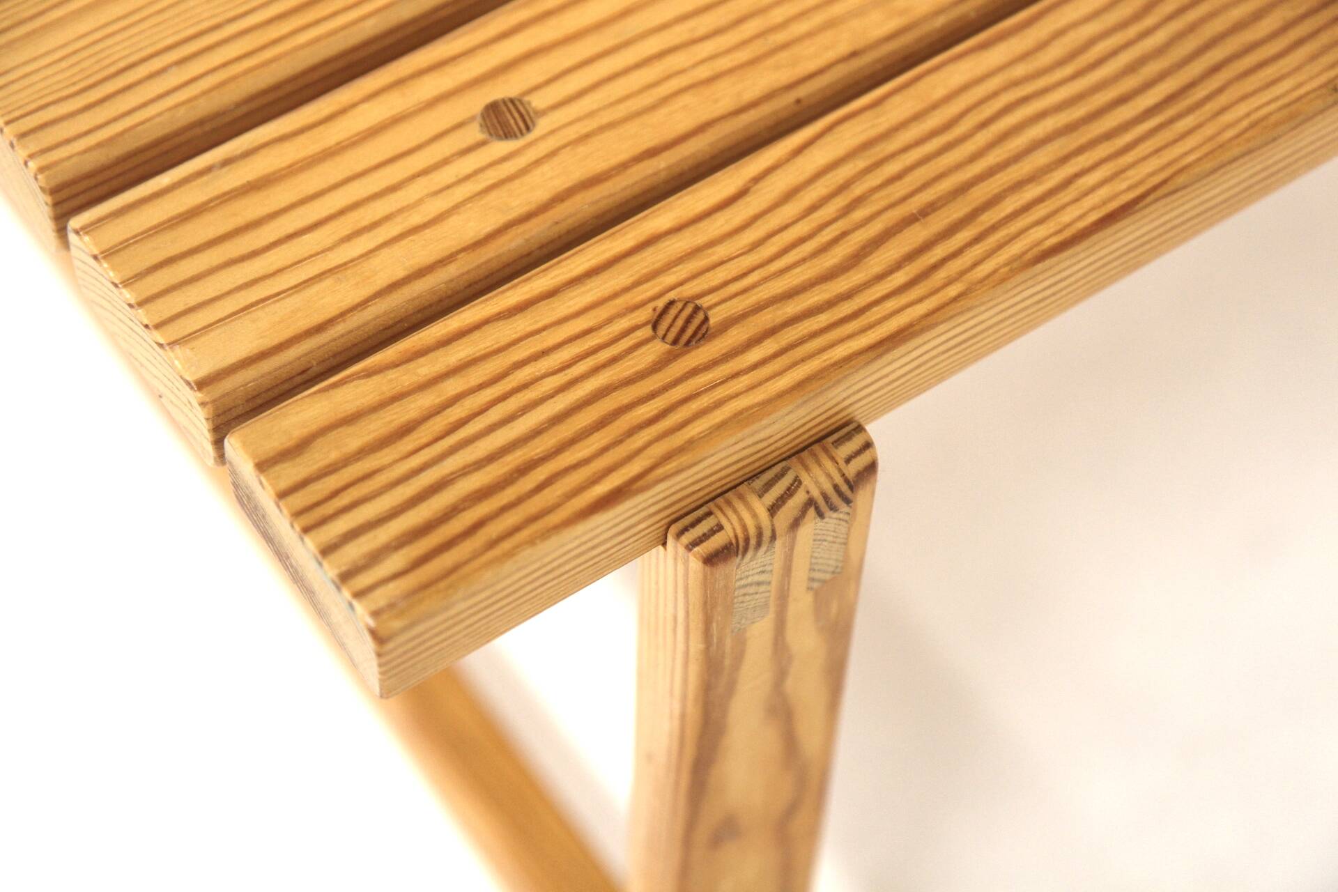 Banc scandinave en pin, Suède, 1970