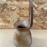 Ancien pot suspension murale dehoux j.m. grès beige luc en diois