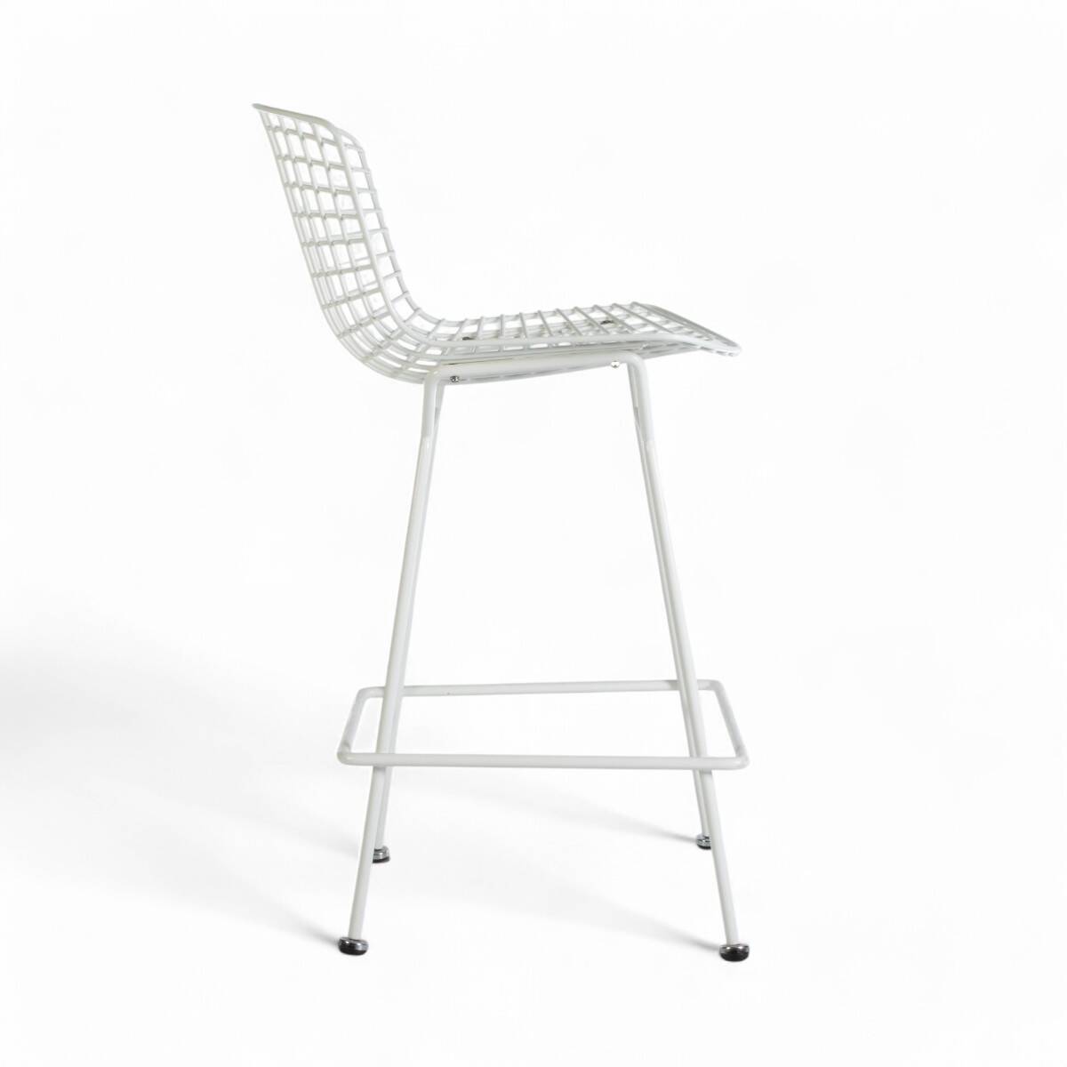 White Knoll Original Harry Bertoia 428 Wire Barstool
