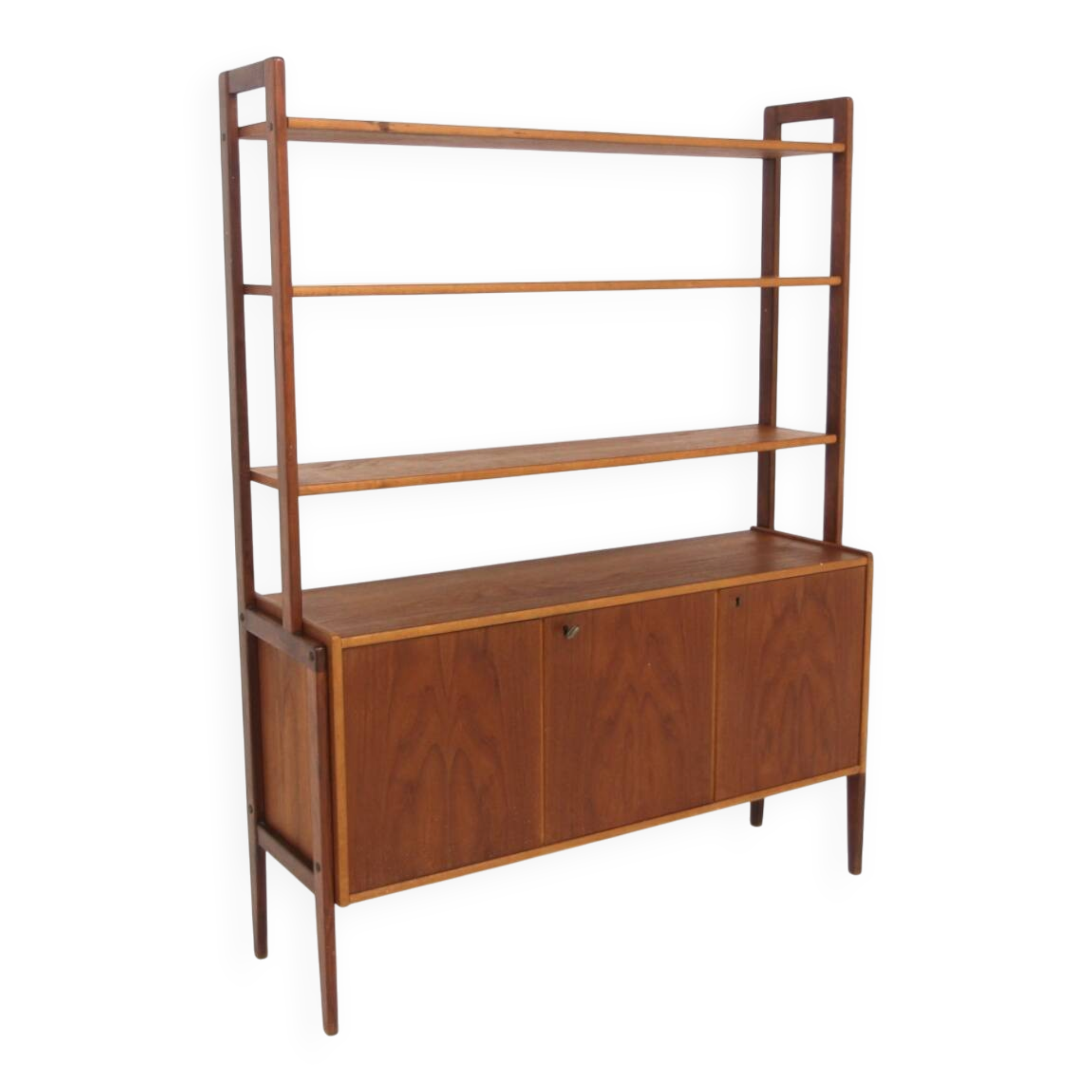 Scandinavian teak library, Sweden, 1950