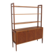 Scandinavian teak library, Sweden, 1950