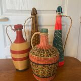 Vintage scoubidou bottle series