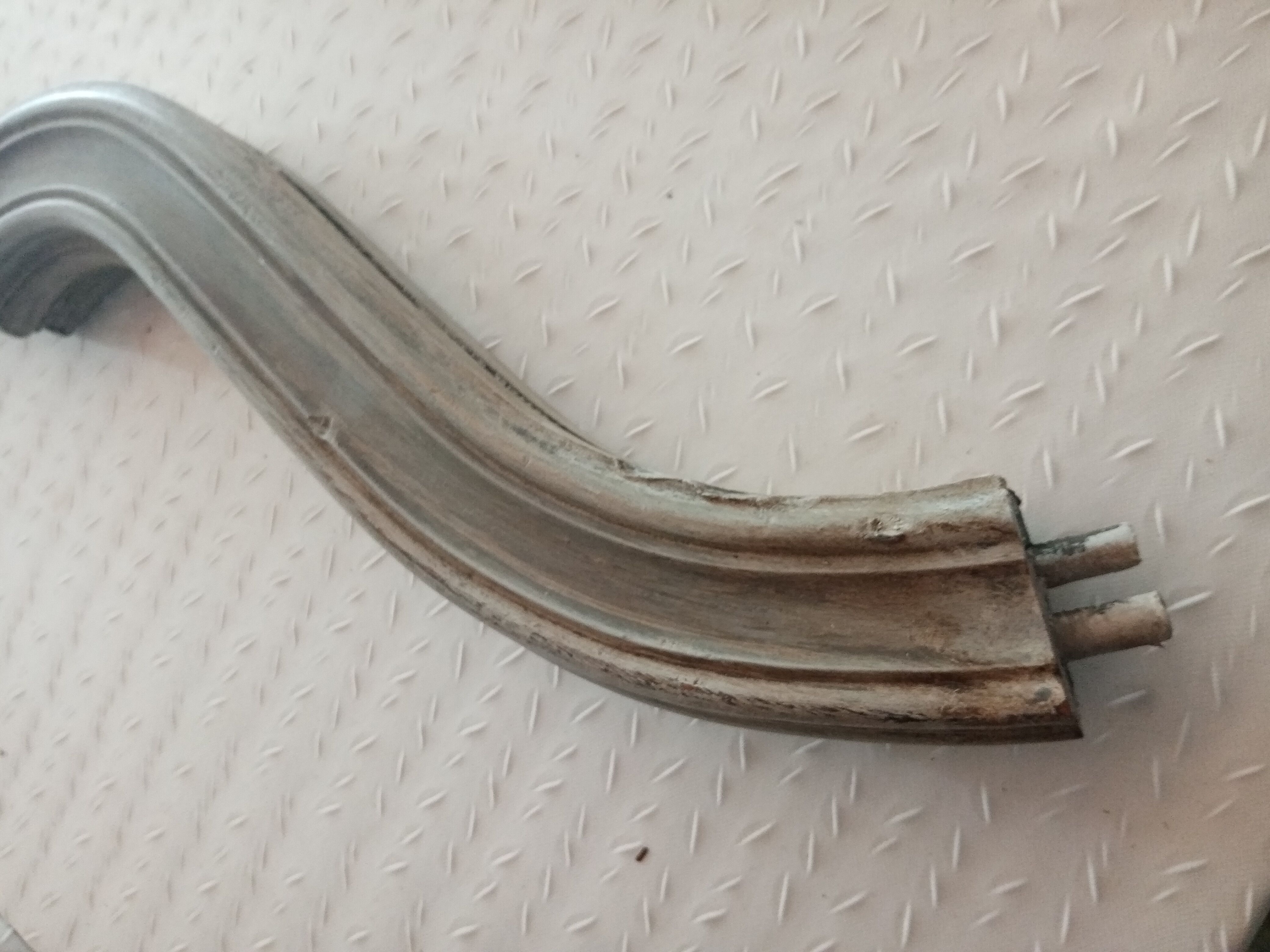 Old wood decoration, pediment, shell