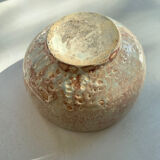 Large handmade stoneware bowl - unique piece