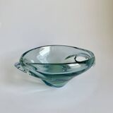 Mid-Century Czech Art Glass Bowl by Chribska, 1960s