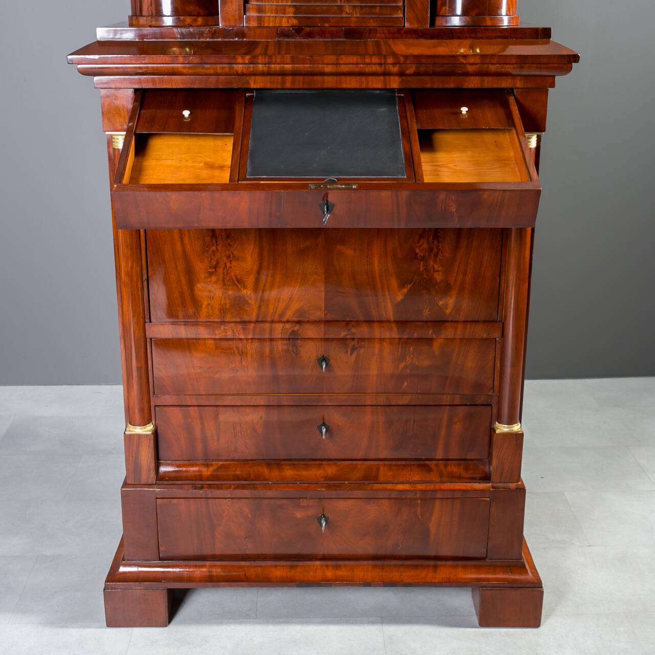 Biedermeier Secretary Desk, Germany, 19th Century