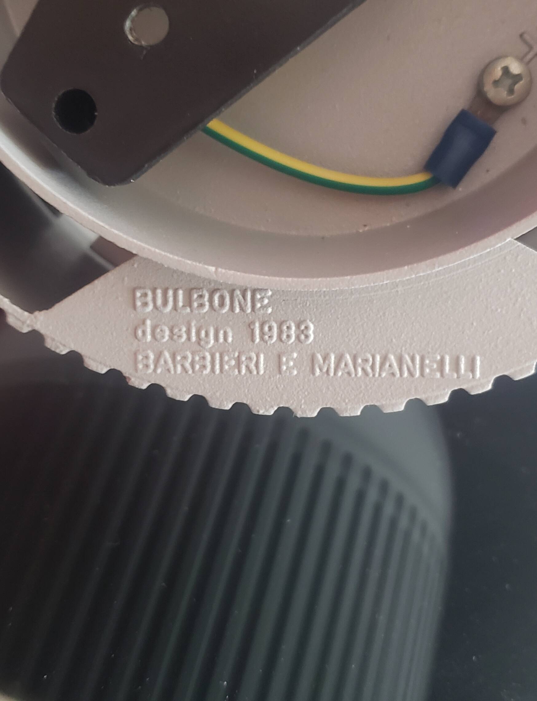 Bulbone wall lamp produced by Tronconi Milano