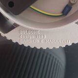 Bulbone wall lamp produced by Tronconi Milano