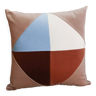 Colorful velvet cushion