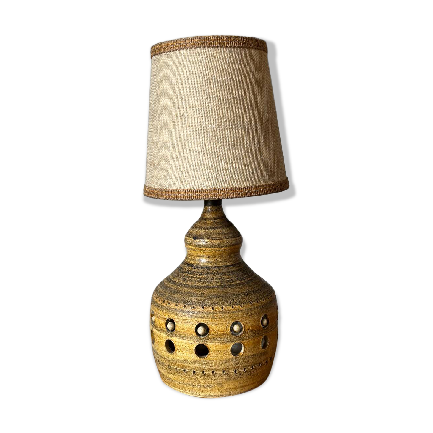 Lamp Georges Pelletier ceramic