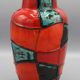 Old german vase vintage design west germany keramik harlekin 60's