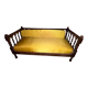 Banquette bretonne en bois massif