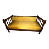 Banquette bretonne en bois massif