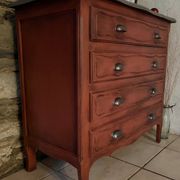 Chest of drawers - Primer Red