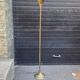 Flower floor lamp bronze sculpture 70's 80's