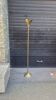 Lampadaire fleur sculpture en bronze années 70's  80's